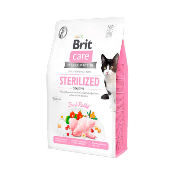 Brit Care Adult Cat Sterilized Sensitive Fresh Rabbit 2Kg