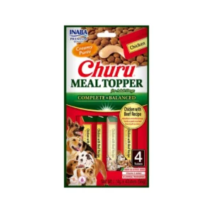 CHURU MEAL TOPPER DOG CHICKEN BEEF