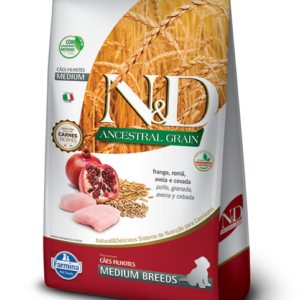N&D Perro Medium Cachorro Ancestral Gain Pollo 2,5kg