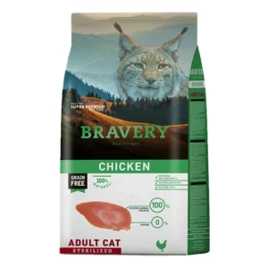 Bravery Adulto Cat Sterilized chicken 2k